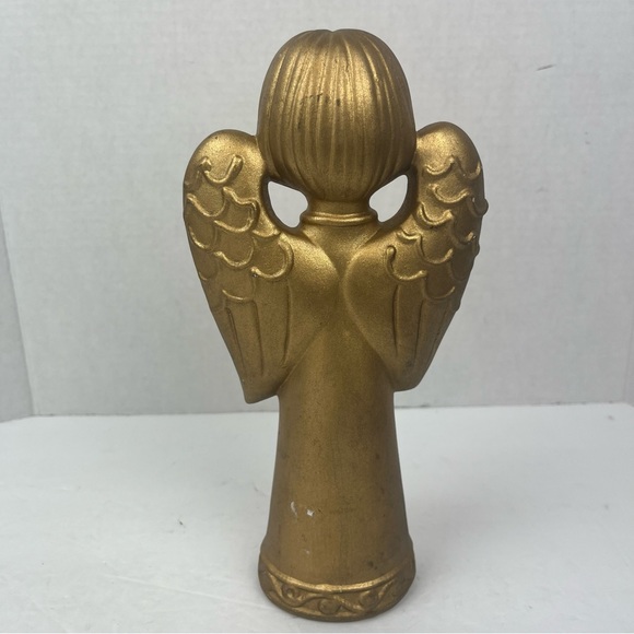 70s vintage gold ceramic Angel-MCM,kitschy-10.5” - Picture 6 of 12